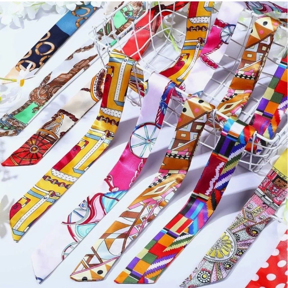4 - Luxe Style Scarf Twilly’s Set of 4